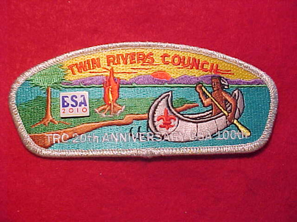 TWIN RIVERS C. SA-71, 2010, TRC 20TH ANNIV., BSA 100TH, 75 MADE