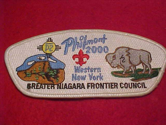 GREATER NIAGARA FRONTIER C. SA-16, PHILMONT 2000, WESTERN NEW YORK