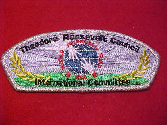 THEODORE ROOSEVELT C. SA-11, INTERNATIONAL COMMITTEE, SMY BDR., 20 MADE