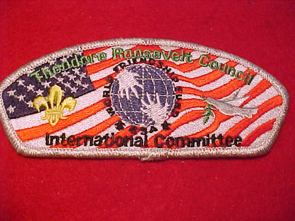 THEODORE ROOSEVELT C. SA-22, INTERNATIONAL COMMITTEE, SMY BDR., 24 MADE