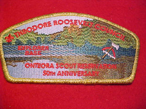 THEODORE ROOSEVELT C. SA-32, EXPLORER BASE, ONTEORA SCOUT RESV., 59TH ANNIV.