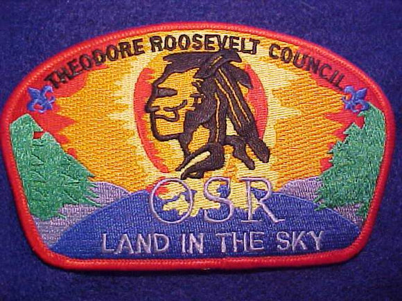 THEODORE ROOSEVELT C. SA-80, OSR, LAND IN THE SKY