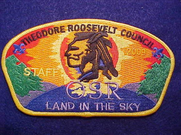 THEODORE ROOSEVELT C. SA-81, OSR, LAND IN THE SKY, STAFF, BLUE ON INDIAN HEAD, 2009