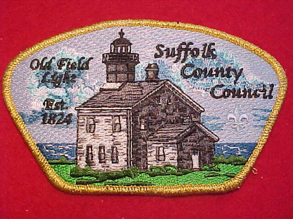 SUFFOLK COUNTY C. SA-46, OLD FIELD LIGHT, GMY BDR., 100 MADE