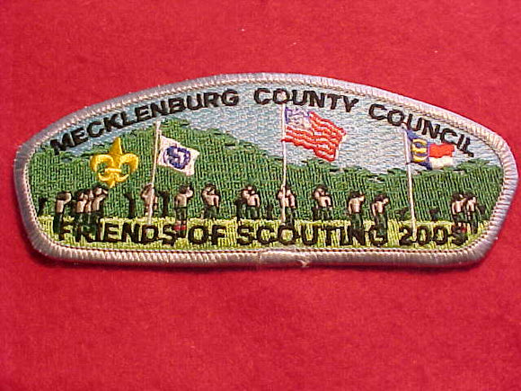 MECKLENBURG COUNTY C. SA-12, 2005, GRAY BDR.
