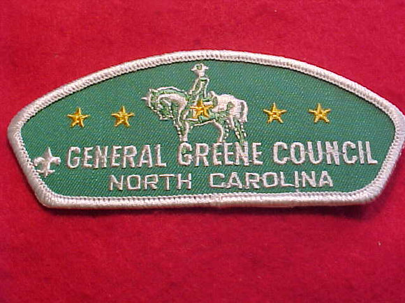 GENERAL GREENE C. T-3, NORTH CAROLINA