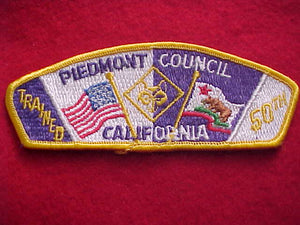 PIEDMONT (CA) SA14, 50TH, "TRAINED"