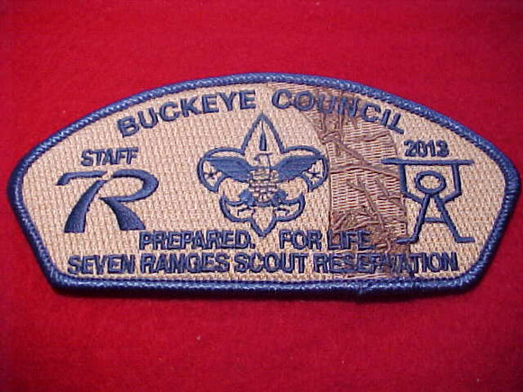 Buckeye sa99, 2013, staff, Seven Ranges Scout Resv.