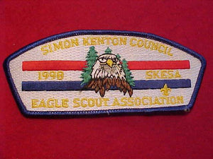 SIMON KENTON C. SA-40, 1998, EAGLE SCOUT ASSOC.