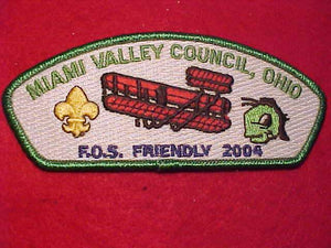 MIAMI VALLEY C. SA-29, OHIO, FOS 2004, "FRIENDLY"