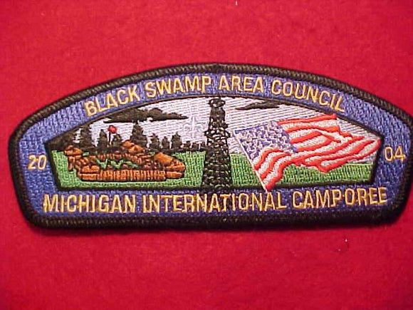 BLACK SWAMP AREA C. SA-11, 2004, MICHIGAN INTERNATIONAL CAMPOREE