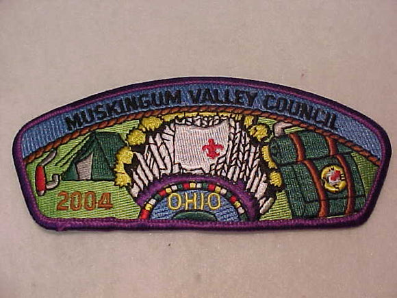 MUSKINGUM VALLEY C. SA-18, 2004, OHIO, PURPLE BDR.