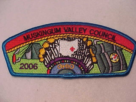 MUSKINGUM VALLEY C. SA-24, 2006, OHIO, BLUE BDR.