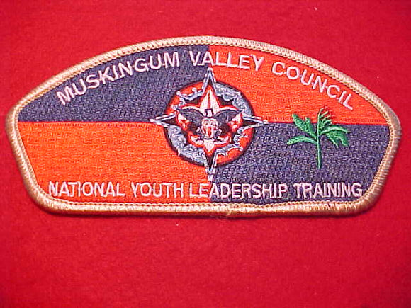 MUSKINGUM VALLEY C. SA-80, NATIONAL YOUTH LEADERSHIP TRAINING, BEIGE BDR.