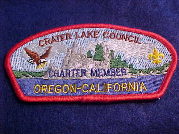 CRATER LAKE C. S-7, CHARTER MEMBER, OREGON-CALIFORNIA