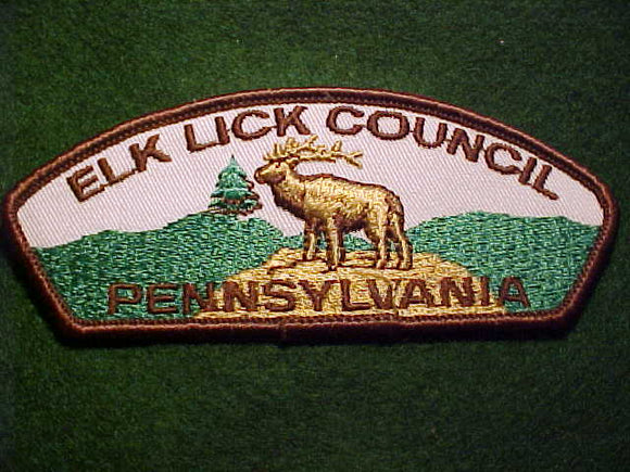 ELK LICK C. T-1A, PENNSYLVANIA