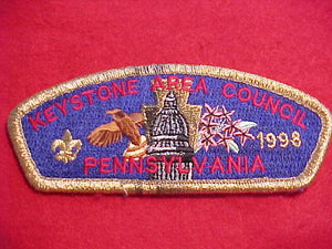 KEYSTONE AREA C. SA-4, 1998, PENNSYLVANIA