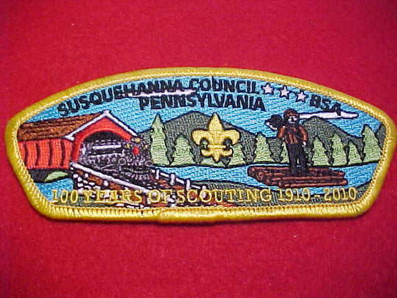 Susquehanna sa32, Pennsylvania, 100 years of scouting, 1910-2010