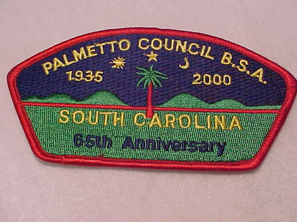 PALMETTO C. SA-12, 1935-2000, SOUTH CAROLINA