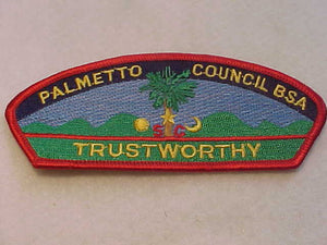 PALMETTO C. SA-14, SC, "TRUSTWORTHY"