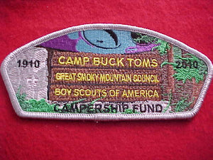 Great Smoky Mountain sa41, Camp Buck Toms, Campership Fund, 1910-2010
