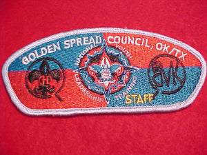 GOLDEN SPREAD C. SA-33, OK/TX, STAFF