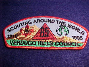 Verdugo Hills ta10, 85 years, 1910-1995