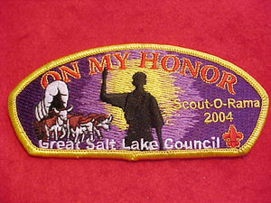 GREAT SALT LAKE C. SA-124, SCOUT-O-RAMA, 2004