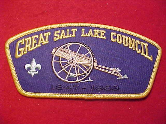 GREAT SALT LAKE C. TA-217, GOLD BDR. 500 MADE