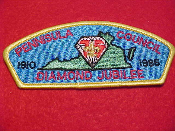 PENNISULA C. S-3, (MISSPELLED), DIAMOND JUBILEE