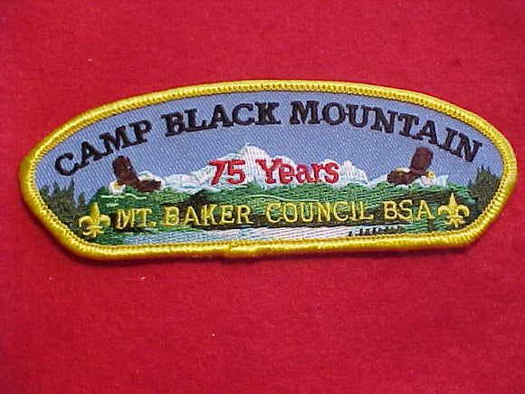 MT. BAKER C. TA-13, CAMP BLACK MOUNTAIN, 75 YEARS