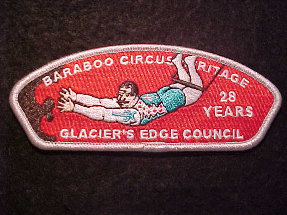 GLACIER'S EDGE C. SA-46, BARABOO CIRCUS HERITAGE, 28 YEARS