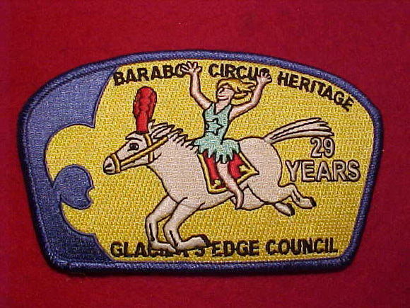 GLACIER'S EDGE C. SA-60, BARABOO CIRCUS HERITAGE, 29 YEARS