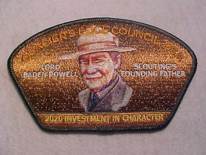 GLACIER'S EDGE COUNCIL SA-Q2, LORD BADEN POWELL, 2020 INVESTMENT IN CHARACTER