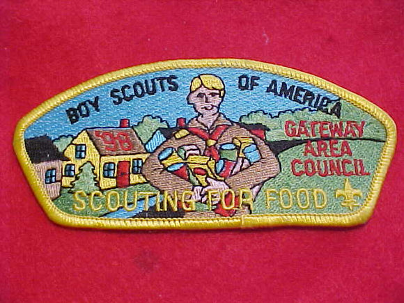 GATEWAY AREA C. SA-75, SCOUTING FOR FOOD, 1998