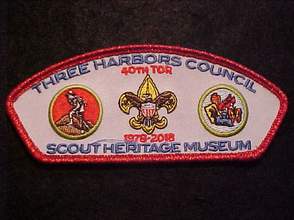 THREE HARBORS COUNCIL TA-Q, 1978-2018, SCOUT HERITAGE MUSEUM