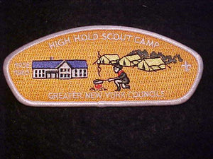 GREATER NEW YORK COUNCILS SA-110, HIGH HOLD SCOUT CAMP, 1958-1965, 100 MADE