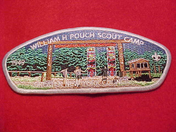 GREATER NEW YORK COUNCILS SA-120, WILLIAM H. POUCH SCOUT CAMP, 1949, 400 MADE