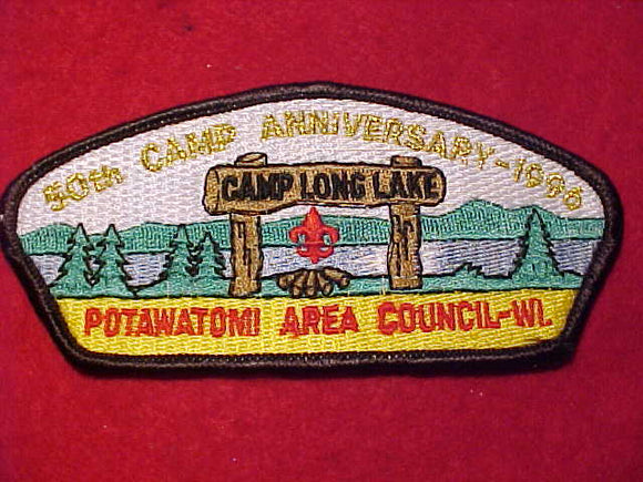 POTAWATOMI AREA C. SA-14, CAMP LONG LAKE, 1998, 50TH ANNIV.