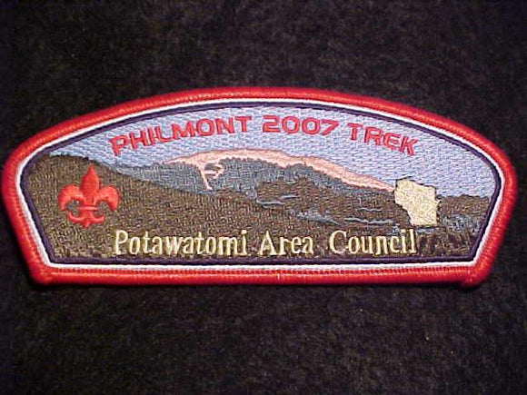 POTAWATOMI AREA C. SA-203, PHILMONT 2007 TREK