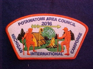 2016 MICHIGAN INTERNATIONAL CAMPOREE, 651 POTAWATOMI AREA COUNCIL, SA