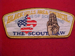 BLACK HILLS AREA C. SA-22, "THE SCOUT LAW"