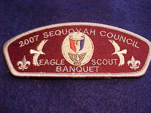 SEQUOYAH C. SA-26, 2007, EAGLE SCOUT BANQUET
