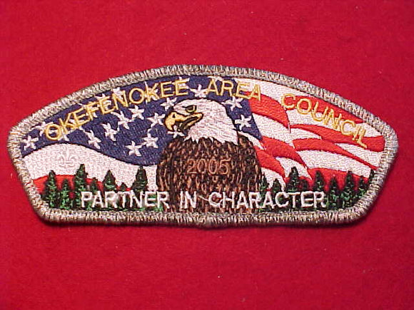 OKEFENOKEE AREA C. SA-17, 2005, PARTNER IN CHARACTER, SMY BDR.