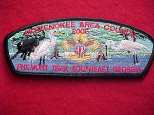 OKEFENOKEE AREA SA24, 2006, PHILMONT TREK, SOUTHEAST GEORGIA