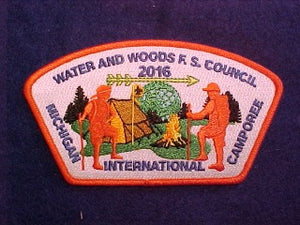 2016 MICHIGAN INTERNATIONAL CAMPOREE, 782 WATER AND WOODS F.S. COUNCIL, SA