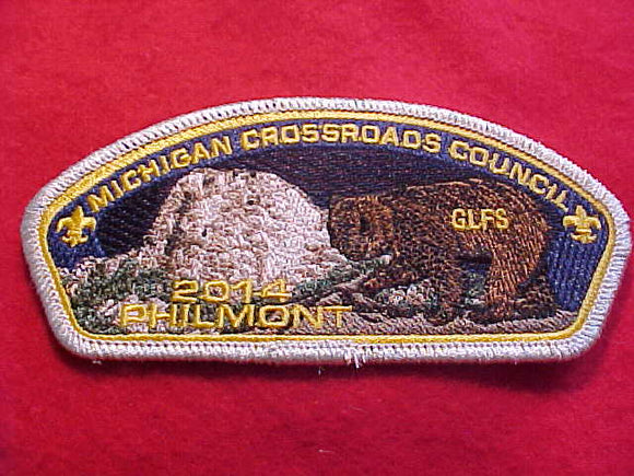 GREAT LAKES FSC SA-35, MICHIGAN CROSSROADS C., 2014 PHILMONT, SMY BDR.