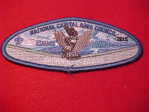 NATIONAL CAPITAL AREA C. SA-153, 2015, ADAMS AWARD, GATHERING OF EAGLES