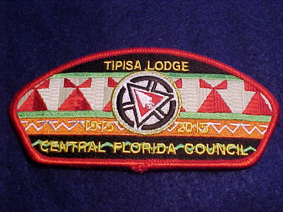 CENTRAL FLORIDA C. SA-184, TIPISA LODGE, 1915-2015