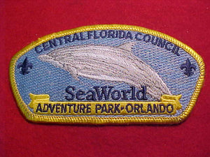 CENTRAL FLORIDA SA-28, 2000, SEA WORLD ADVENTURE PARK - ORLANDO, DOLPHIN